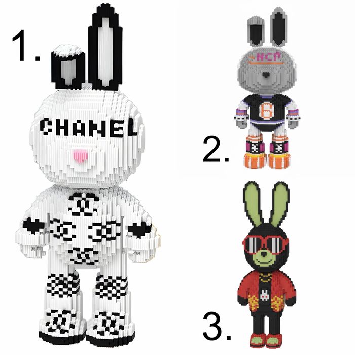 Конструктор Magic Blocks в асортименті Стіч,Bearbrick,Marvel,DC,Лабубу