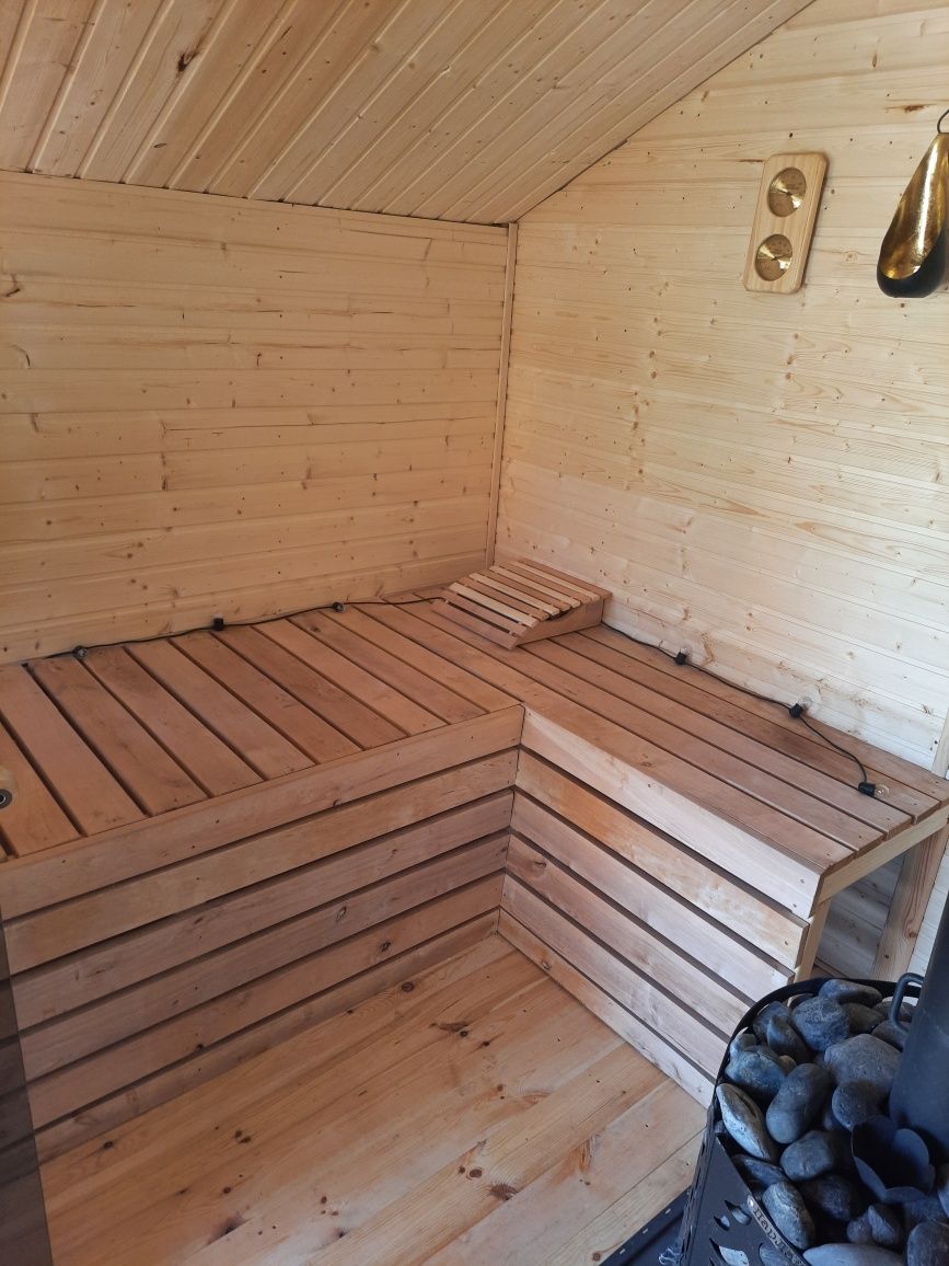 Domek na Kaszubach,sauna, bania