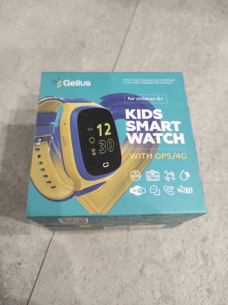 Дитячий смарт-годинник з GPS/4G Gelius GP-PK006 Ukraine