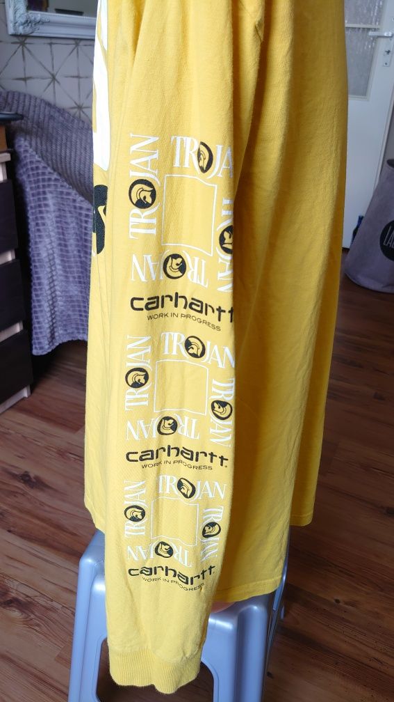 Carhartt Trojan koszulka długi rękaw L żółta