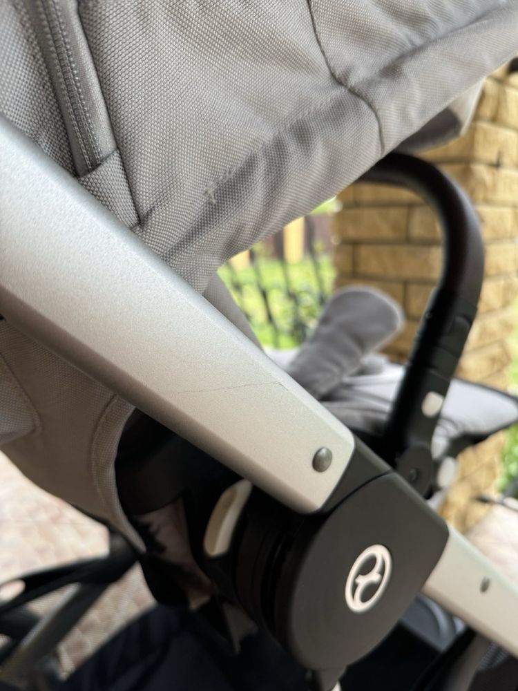 ТЕРМІНОВО сайбекс cybex balios s lux, 2 в 1, lava grey