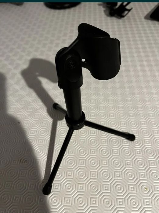 Samson Q2U podcast microfone + Braço de mesa