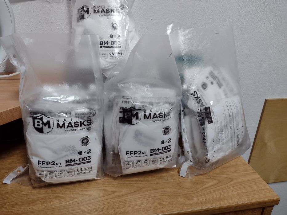 FFP2 maseczki antypyłowe hurt// gratisy w treści