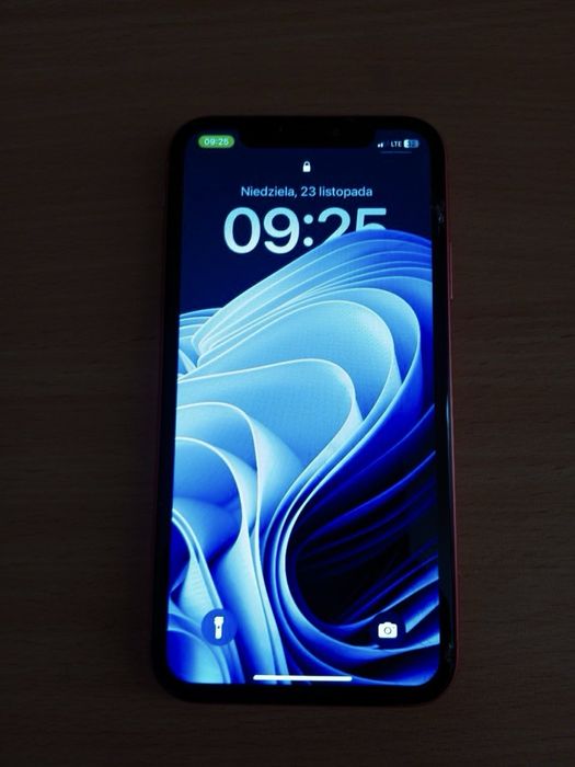 iPhone XR 128 GB • Bez blokad • Pęnknięty ekran • Wymiana •