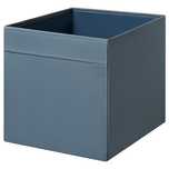 4 x IKEA DRÖNA Caixa, azul, 33x38x33 cm