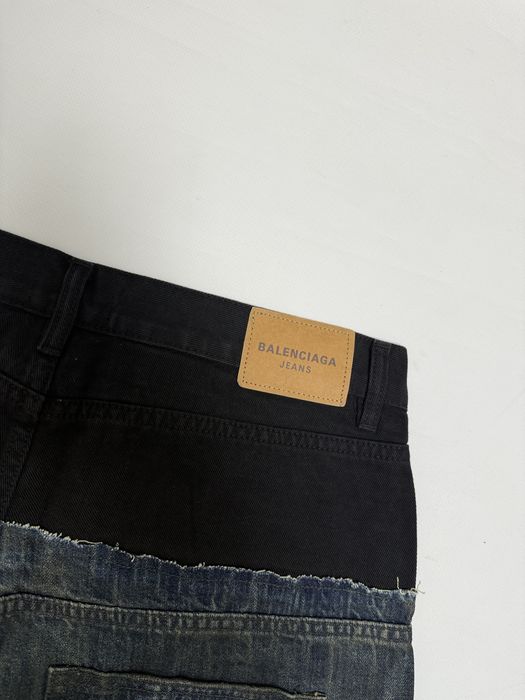 джинсы штаны Balenciaga Hybrid Double jeans M L