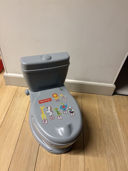 Fisher-Price toaleta dziecięca, nocnik, szary