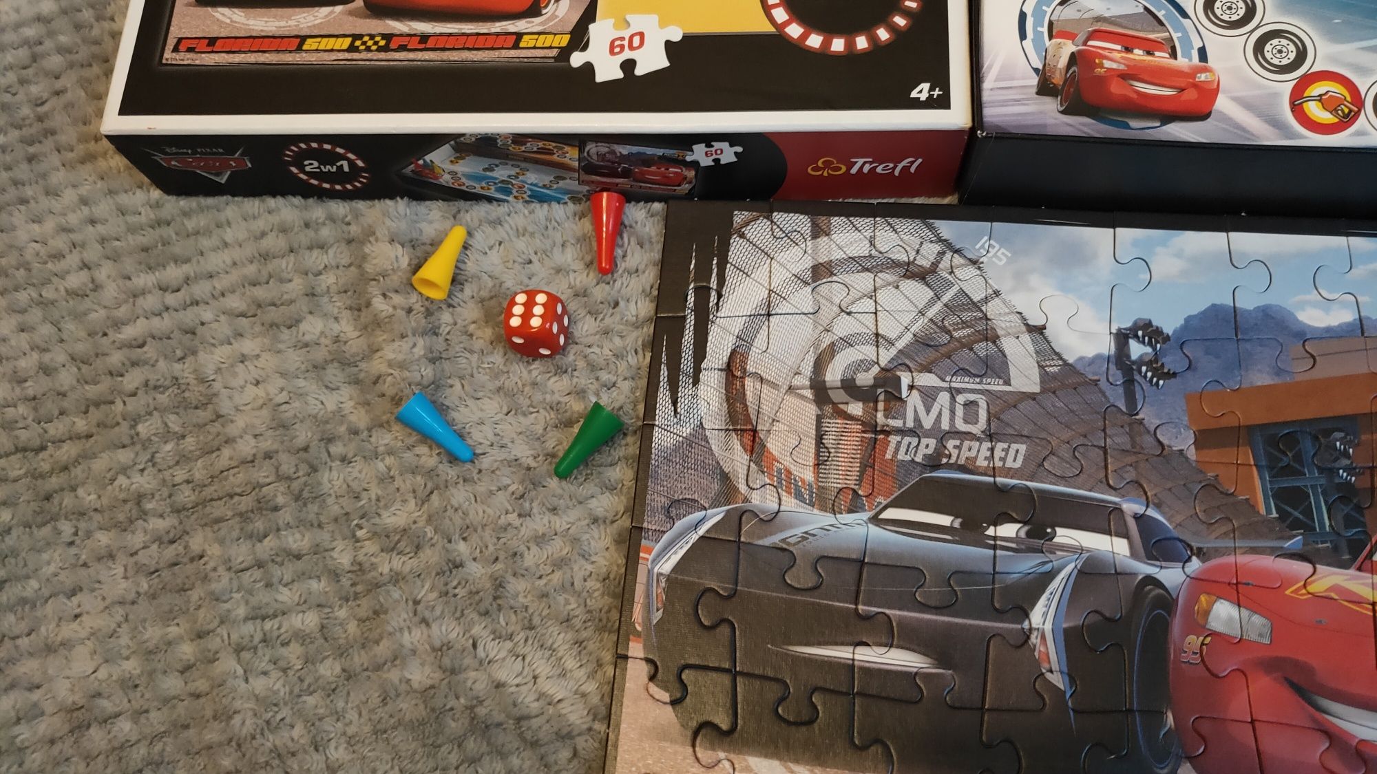 Gra plus puzzle zygzak McQueen