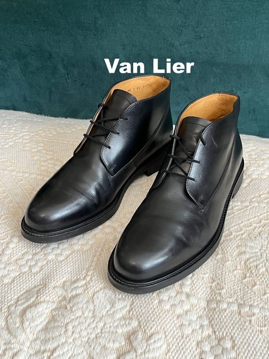 Van Lier skóra naturalna trzewiki męskie