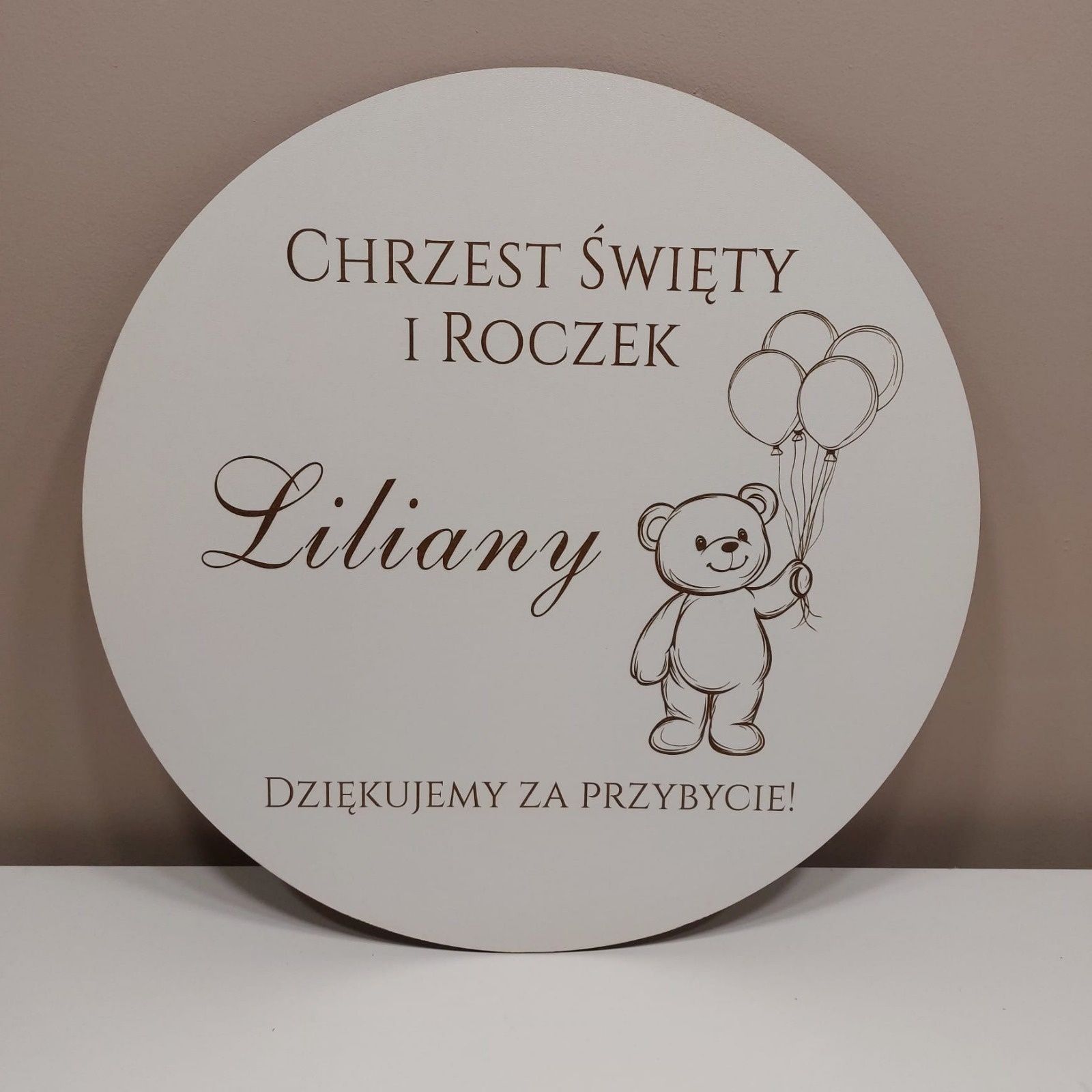 tablice powitalne,tabliczki  komunia święta chrzest święty roczek