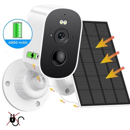 Kamera solarna akumulatorowa WiFi 2MP iCsee