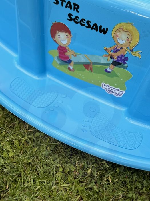 WOOPIE Bujak Wieloosobowy STAR Huśtawka Równoważna Niebieska
