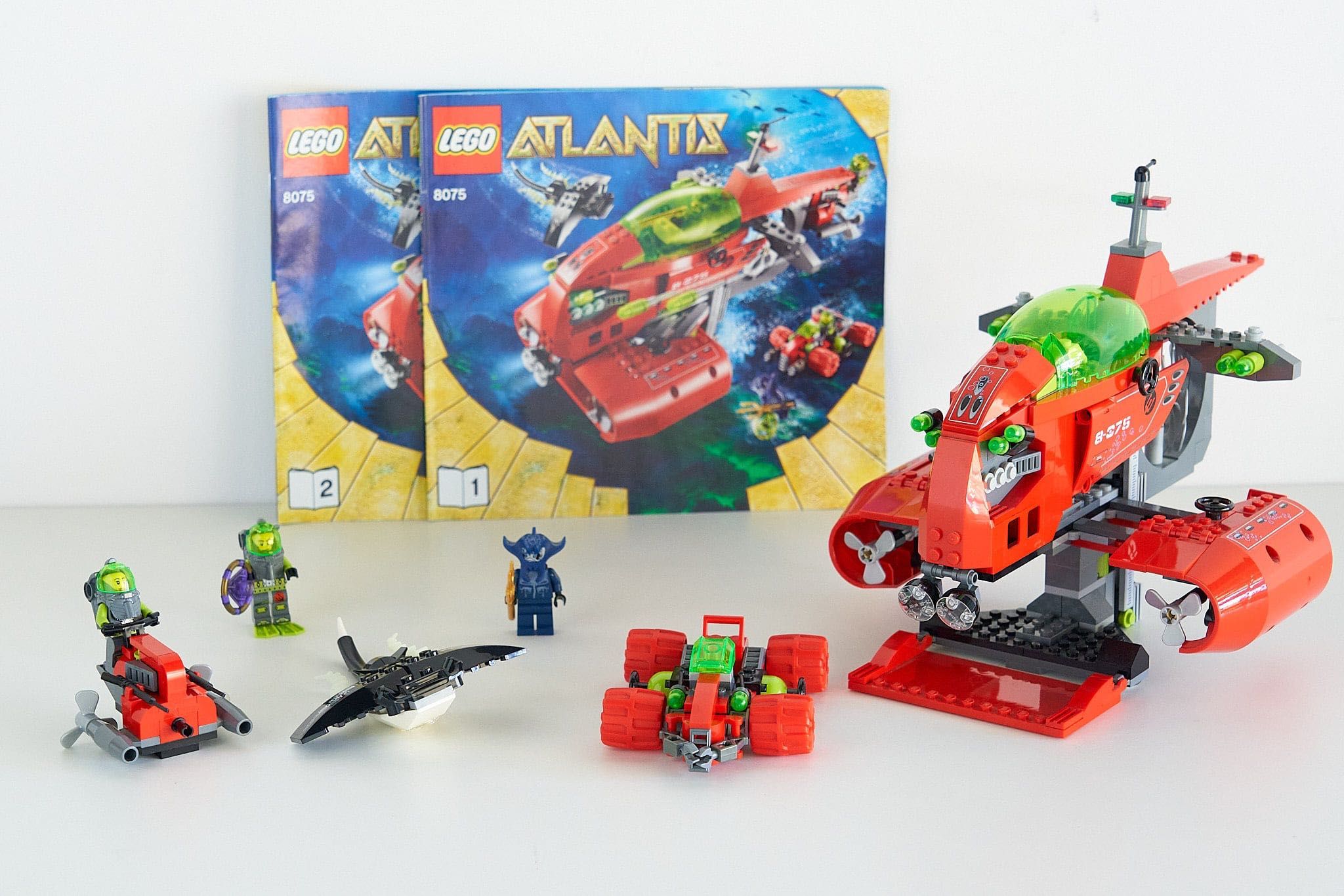 Diversos conjuntos LEGO ATLANTIS