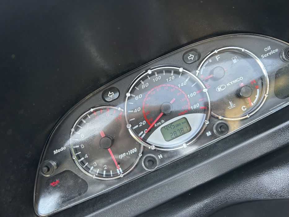 Kymco xciting 500 abs mozliwy transport