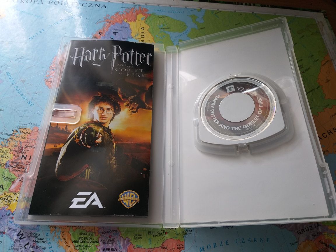 Gra Sony psp harry Potter and the goblet of fire czara ognia