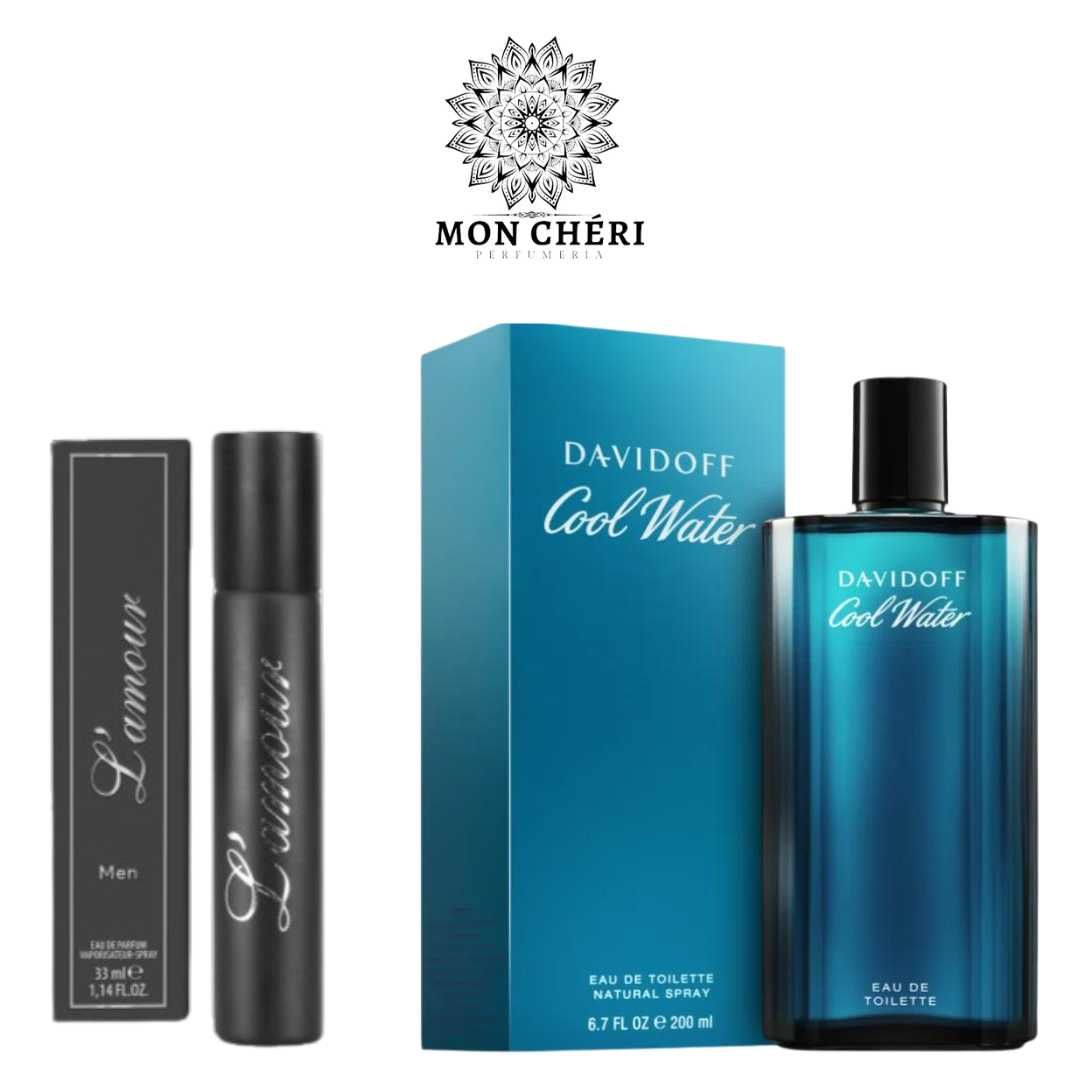 Francuskie perfum L'AMOUR PREMIUM 201 33ml inspirowane DAVI COOL WATER