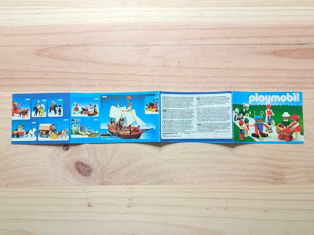 Folheto Playmobil