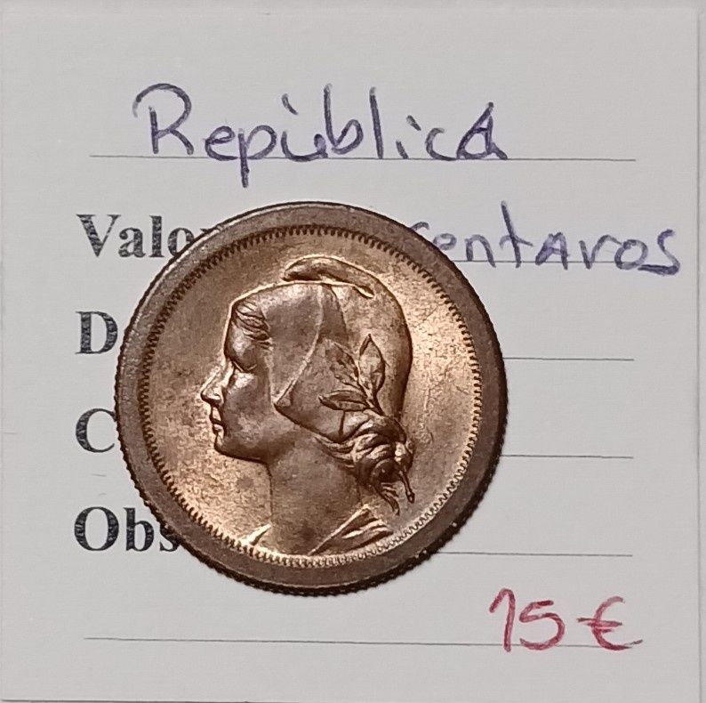 10 centavos 1925 bela
