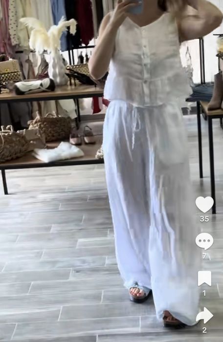 Палаццо штани лляні Італія