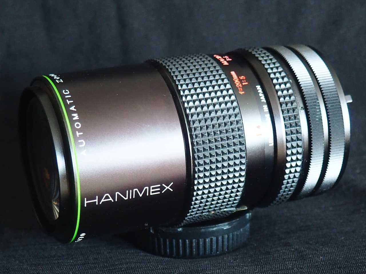 Obiektyw Hanimex Automatic Zoom MC 80-200mm f4,5.
