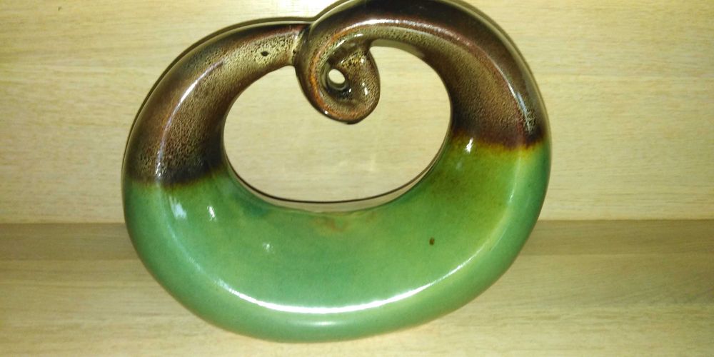 Dekoracja ceramika PRL ozdoba lata 60/70XXw ładna