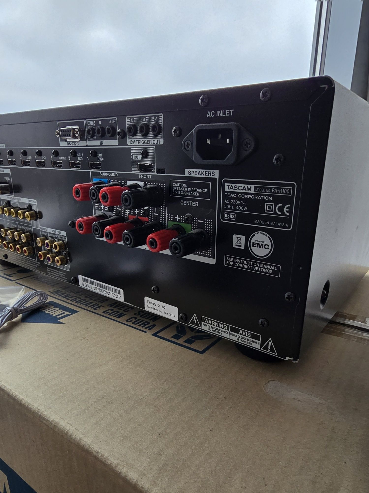 Amplituner Tascam PA R 100 super stan