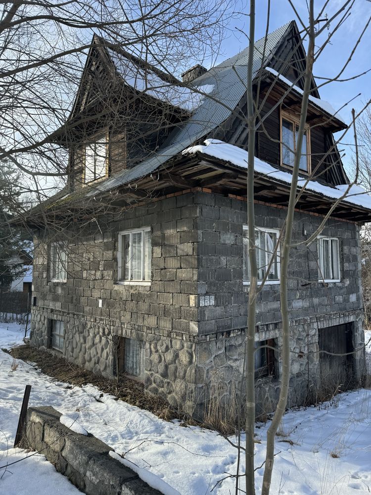 Sprzedam działkę z domem do rozbudowy - Zakopane, ul. Guty