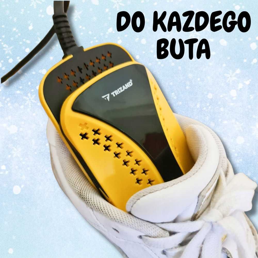 SUSZARKA do butów narciarskich OSUSZACZ mocny TIMER 15W + GRATIS