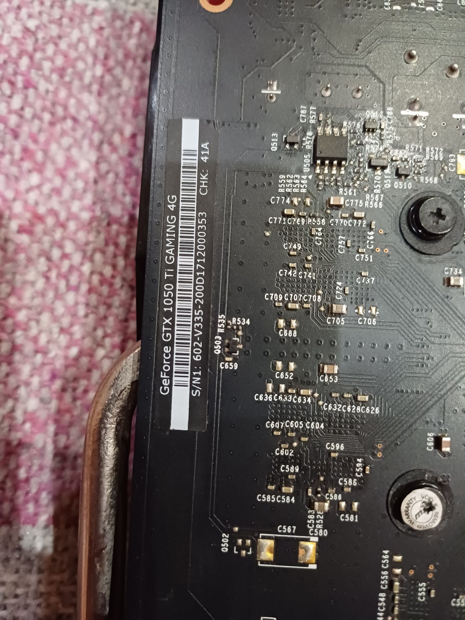Відеокарта Gtx 1050 ti 4 Gb