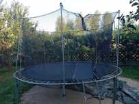 Trampolina z siatką 4 m