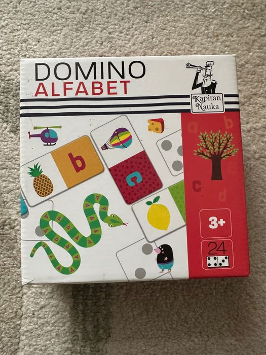 Kapitan nauka Domino ALFABET