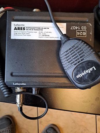 Radio cb lafajette Ares + antena lemm