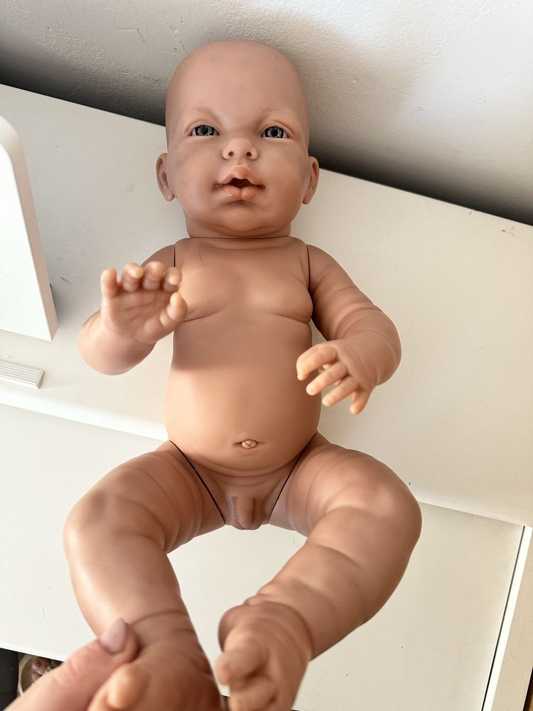 Zestaw lalek reborn silikonowa baby born lalki chlopak dziewczynka