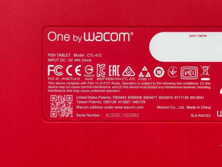 Tablet graficzny Wacom CTL-472