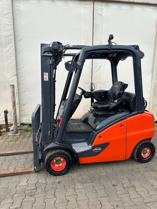 Linde H20  Wózek widłowy Linde H20T | 2020 | 5600 mth | Maszt triple, przesuw boc