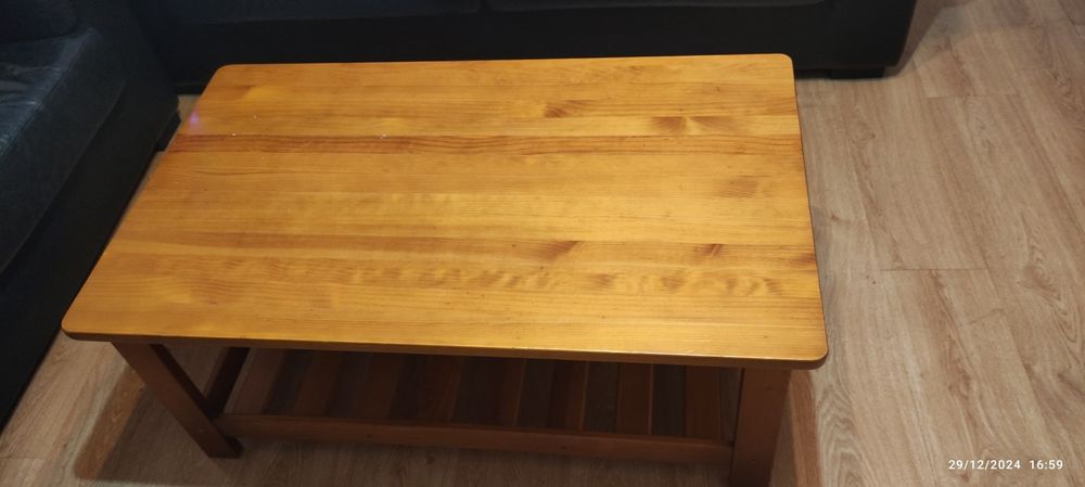 Mesa de centro pinho mel