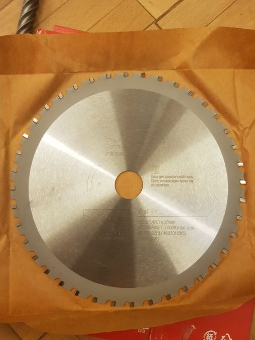 Nowa tarcza do metalu hilti 165mm 40T
