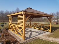 Altana Ogrodowa B50 EXTRA 3 x 3 m DREWNOTRIK.PL