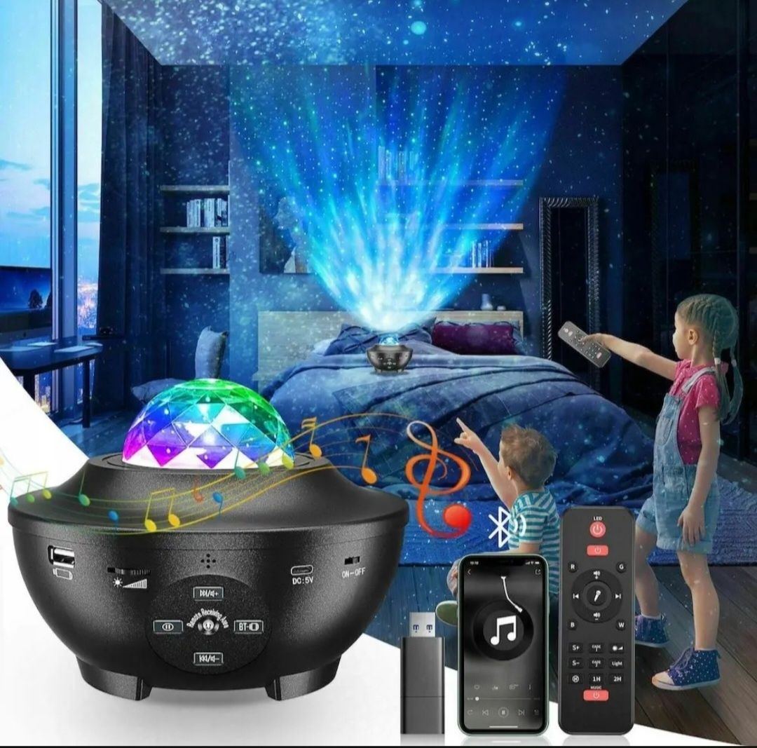 Lampka projektor R2 Invest wielokolorowy