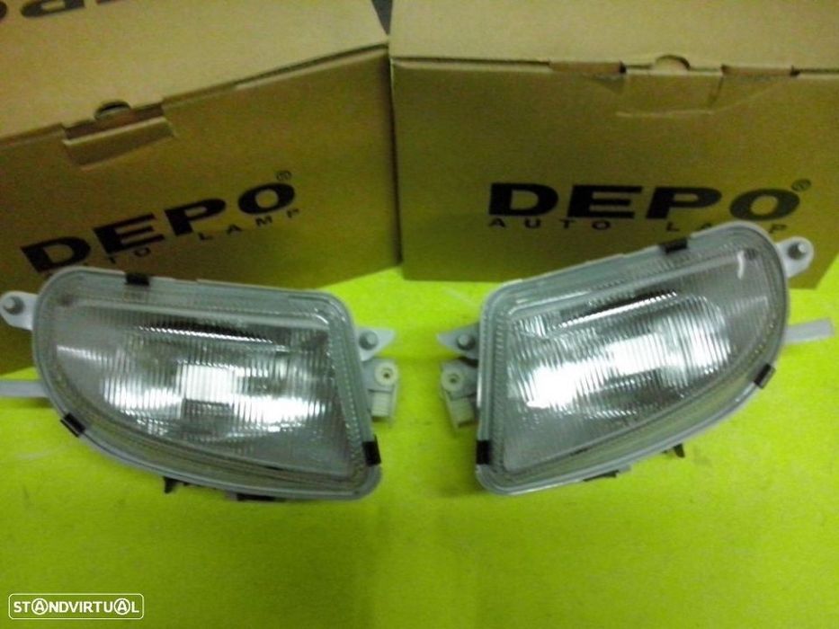 Faróis nevoeiro Mercedes Classe E W210 SLK CLK