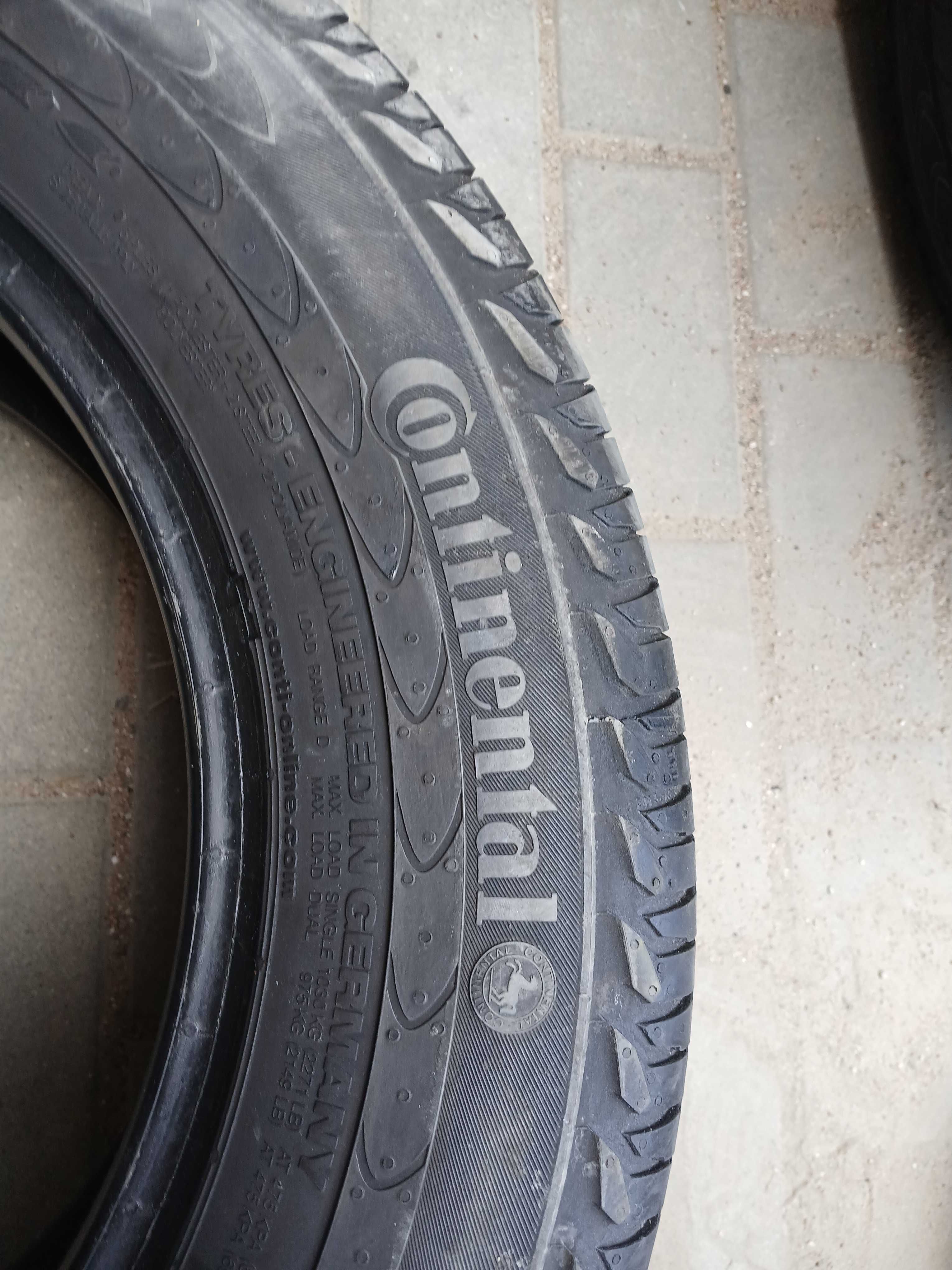 4x używane opony letnie 215/65 R16C Continental Montaż GWARANCJA