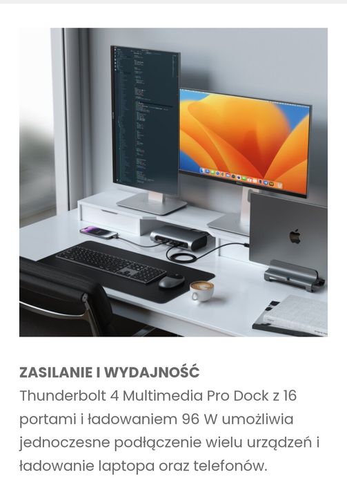Stacja dokująca Satechi Thunderbolt 4 Multimedia Pro Dock