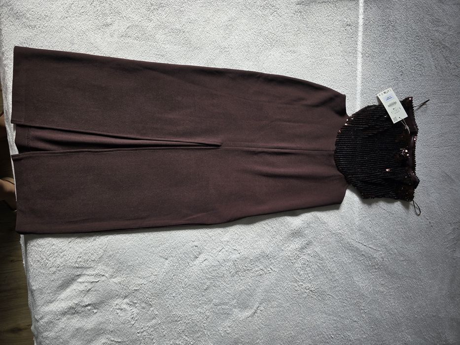 Сукня шоколадного кольору Zara s,m,l