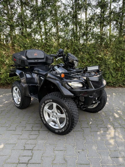 Suzuki KingQuad 700 4x4 homologacja *wtrysk*kufer*hak*Transport