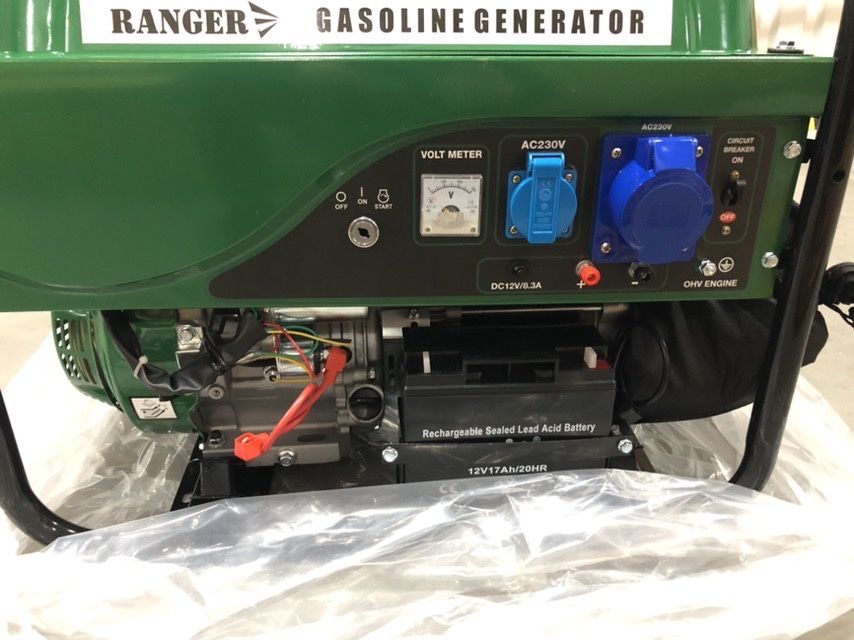Генератор Ranger Bs6500, max.power 5.5kw.бензиновий,одноциліндровий