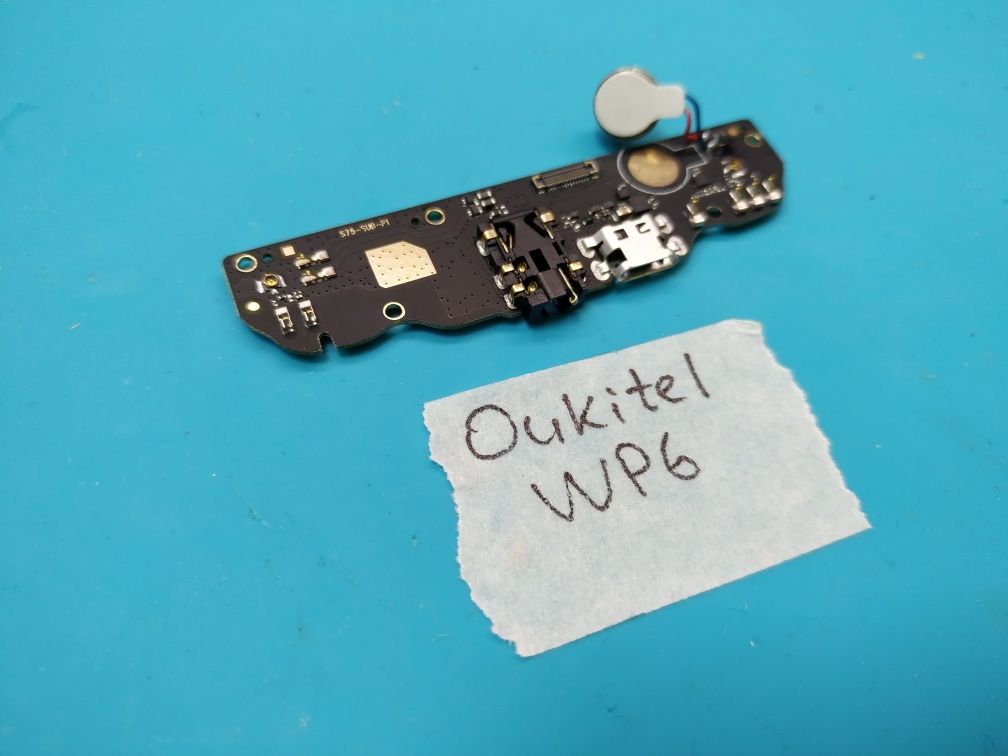 Oukitel WP6 нижня плата і гніздо зарядки нова