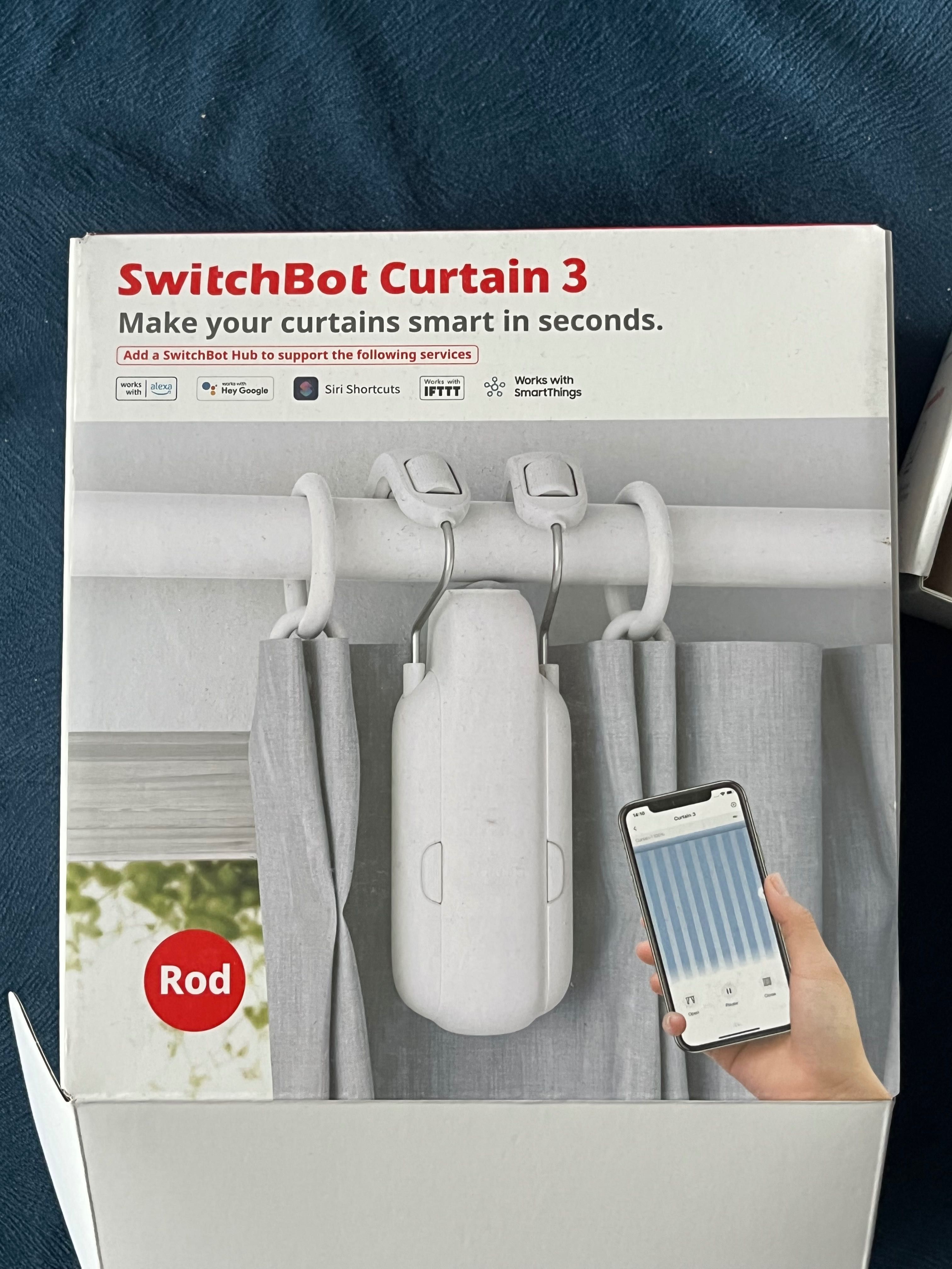 Switchbot Rod 3 automatyczne zasłanianie zasłon - GWARANCJA