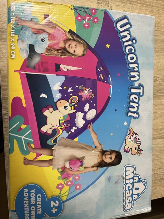 Дитяча палатка будинок з єдинорогом стан гарний