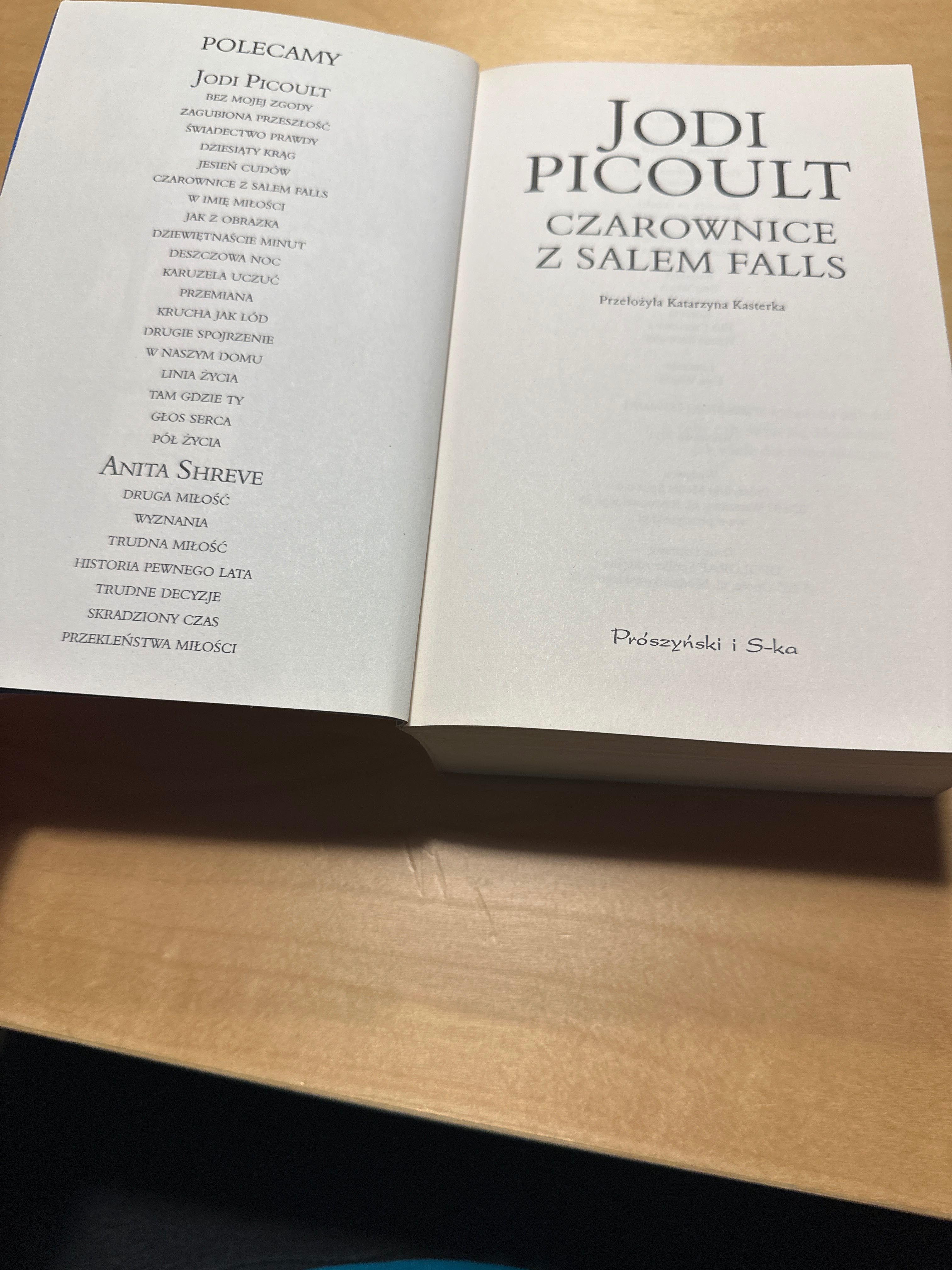 Książka „Czarownice z Salem Falls” Jodi Picoult