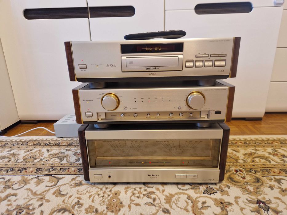Technics Zestaw SE-A5000 SU-C2000 SL-P2000 Japan